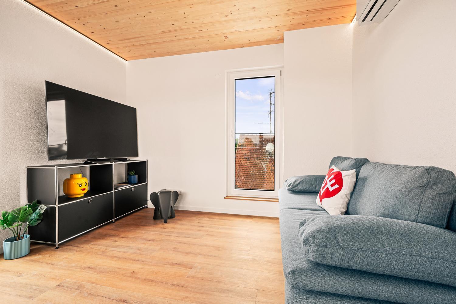 شقة Penthouse Mit Traumhafter Terrasse Klimatisiert FDH المظهر الخارجي الصورة